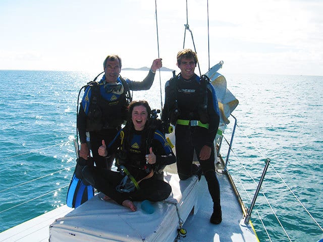 scuba diving is available on apollo whitsundays