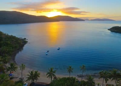 Airlie Beach Sunset Cruise To Palm Bay Resort