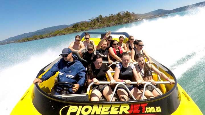 Airlie Beach Jet Boat Tour Departing Coral Sea Marina Live Availability 