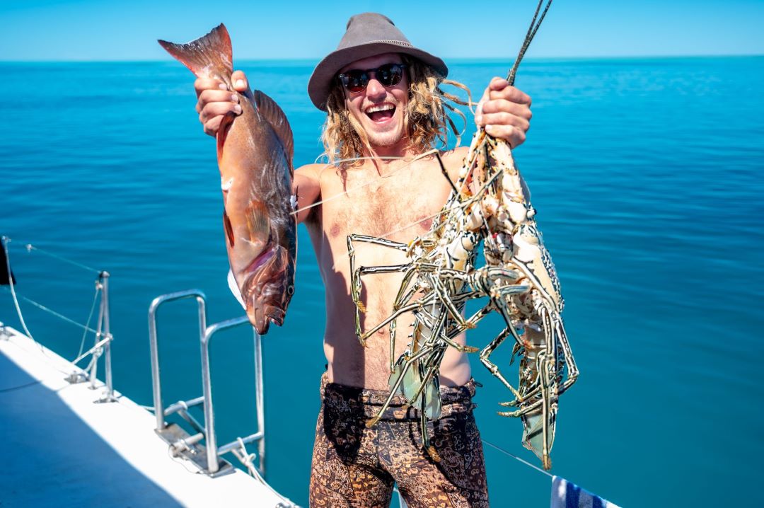 Spear Fishing in North Queensland